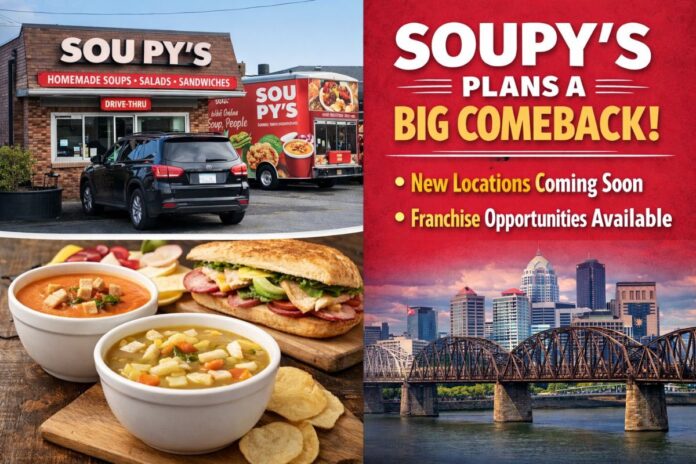 Soupy’s Comeback With New Locations and Franchise Plans in Louisville