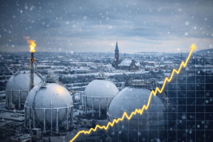 Europe Gas Storage Falls to Pre-Crisis Lows as Prices Rise (2)